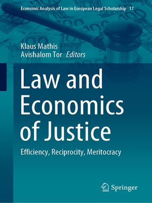 cover image of Law and Economics of Justice
